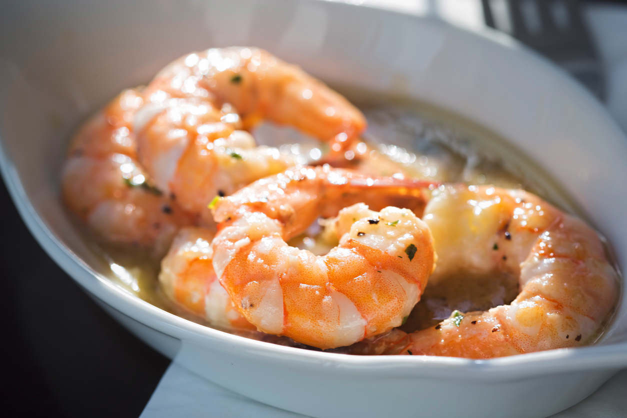 Gambas in Knoblauch-Weißwein Sauce Rezept