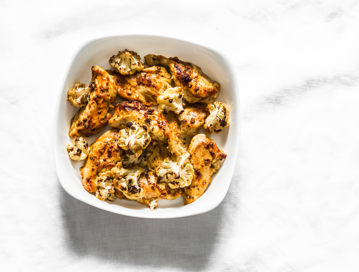 Hähnchensalat mit Sonnenblumenkernen Rezept
