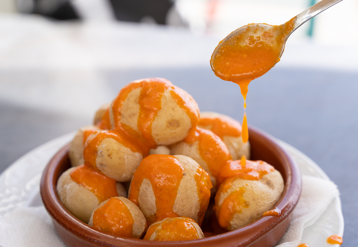 Kanarische Kartoffeln mit Mojo Sauce Rezept