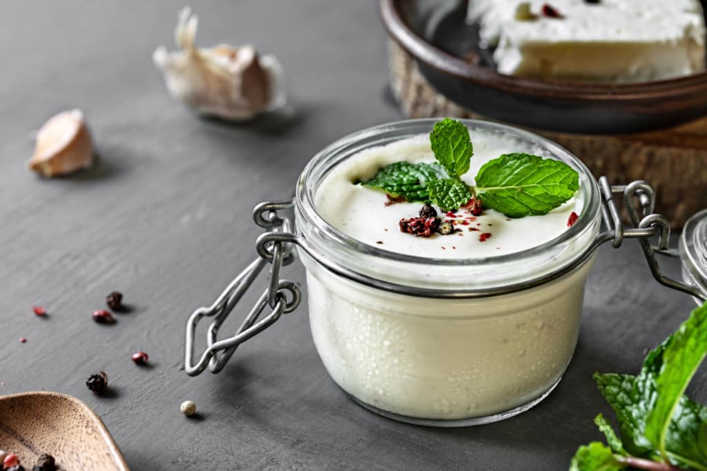 Spanischer Ziegenkäse - Dip
